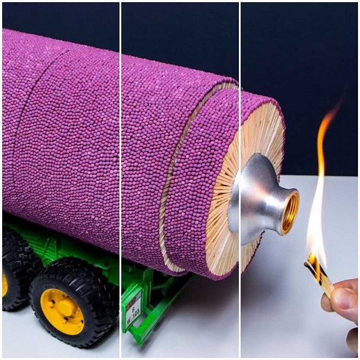 64K views · 354 reactions | Flying Jet Truck shockwve experiment explosion! | MetDaan DIY | Facebook