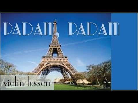 Padam, Padam (violin tutorial)