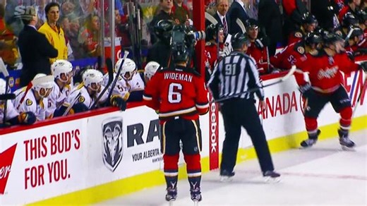 Dennis Wideman on linesman hit: I couldn’t avoid it