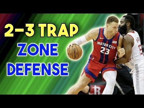 2-3 TRAP Zone Defense In Basketball