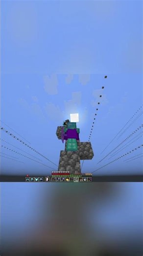 Epic Minecraft Bridge Battle: Dodging Explosions! #shorts