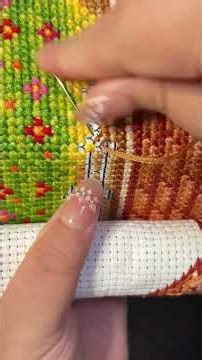 Cross-stitch stitching techniques