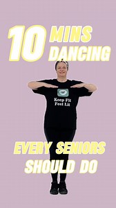 Turn up the music and transform your day with this 10-min senior dance routine! 🎵💃 #JoyfulMoments #SeniorMoves #danceworkout #energyboost #healthylifestyle | Workout for Seniors