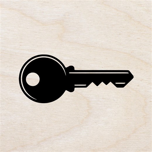 Key Silhouette SVG, Lock Key Design for Cricut (digital Download) - Etsy