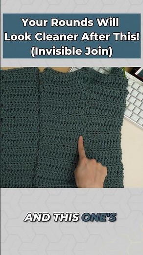 Perfect Crochet Rounds Without the Bumps #crochet #tutorial #crochettips