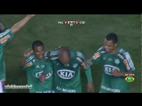 Melhores Momentos - Palmeiras 2 x 0 Coritiba - Copa do Brasil 2012 - 05/07/2012 - Band HD