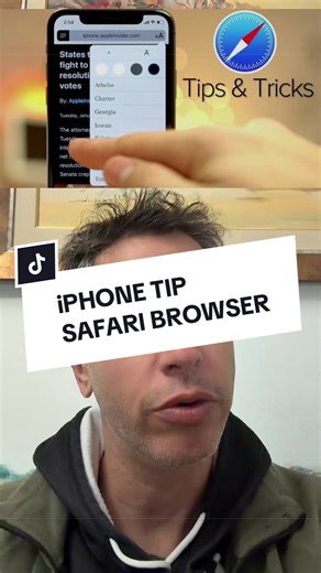 Safari browser tips #safari #iphonetips #apple #iphone #fyp