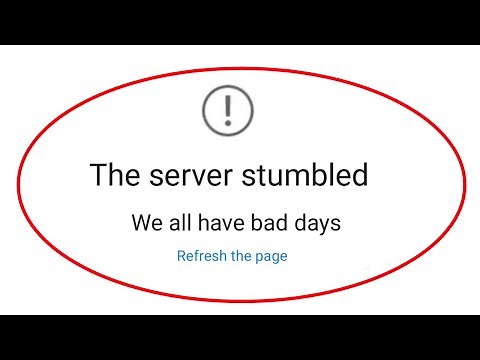How To Fix The Server Is Stumbled - We All Have Bad Days - Windows Store Error - Windows 10
