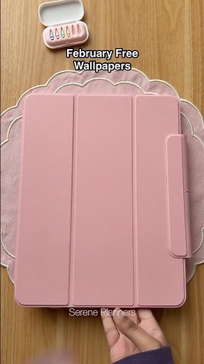 February 2026 Free Wallpapers 💗🎀 #ipad #tablet #freewallpaper #wallpaper