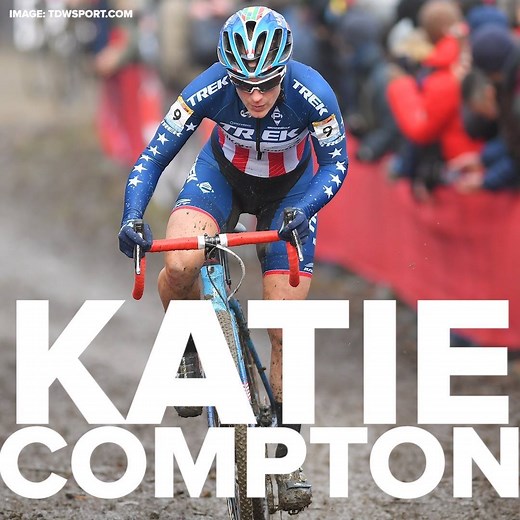 GCN's Rider of the Week - it's Katie Compton! KFC is a legend in 🇺🇸 American Cyclocross 🇺🇸 and has just taken her 14th consecutive national title... Chapeau Katie! | Global Cycling Network