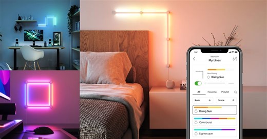 Nanoleaf expands design possibilities with 'Lines Squared' modular HomeKit lights - 9to5Mac