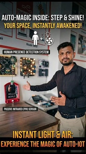 Smart Mirror Project, PIR Sensor Based Project