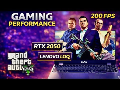 GTA 5 on Lenovo LOQ RTX 2050 🔥 | Gameplay + FPS Test | How Smooth Is It?