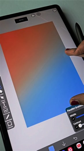 How to apply gradient in IBIS PAINT X #shorts #howto #gradient #drawing #ibispaintx #drawingtips