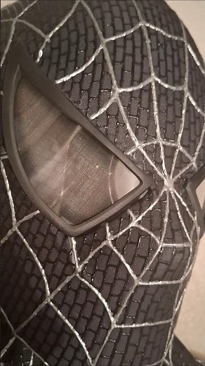 Spiderman 3 symbiote suit + mask!#cosplay #spiderman #samraimi #symbiote #suit #mask #spiderman3