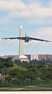 USA B-52 Stratofortress Bomber Crazy land in Washington DC | IronGaming