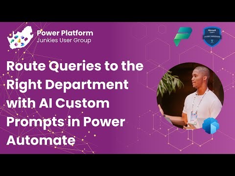 Route Queries to the Right Department with AI Custom Prompts in Power Automate