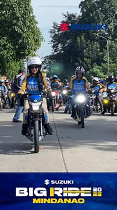 47K views · 914 reactions | WATCH! The Suzuki Big Ride Mindanao kicked off in Cagayan de Oro! Join us as we explore the scenic roads and vibrant neighborhoods of City of government ldeb Friendship - Cagayan de Oro City! #SuzukiBigRideMindanao2025 #SuzukiPhilippines50Years #SuzukiMotorsPH | Suzuki Motorcycles Philippines | Facebook