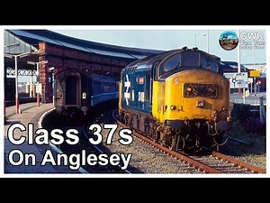 Class 37s on Anglesey in the 1990s - HD Remaster