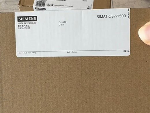 6ES7521-1BL00-0AB0SIMATIC S7-1500， 数字量输入模块 DI 32xDC 24V HF， 32 条通道 SM 521