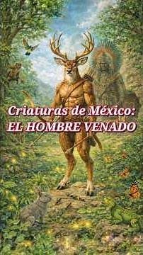 THE DEER MAN "Sacred Creatures of Mexico" Myths and Legends Explained