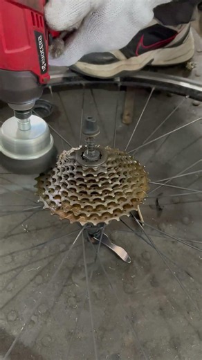 Deep Cleaning the Cassette Sprocket on a GIANT Escape RX