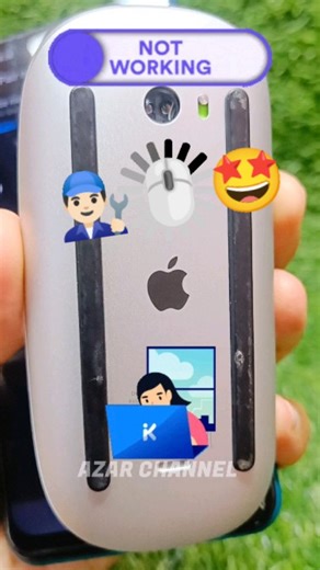 Azarudin on Instagram: "👨🏻‍🔧 Apple Mouse Reconnect Trick Revealed! 👨🏻‍🔧 Turn off mouse → Hold power + slide switch 5 sec. 🖱️ Device Bluetooth → Forget device → Rescan fresh. 🤩 Pair instantly with clean connection every time! ✨ No battery drain or lag after reset! #azarchannel #apple #mousetrick #bluetooth #fix"