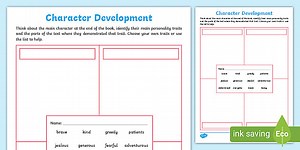 Year 3/4 Character Development Activity