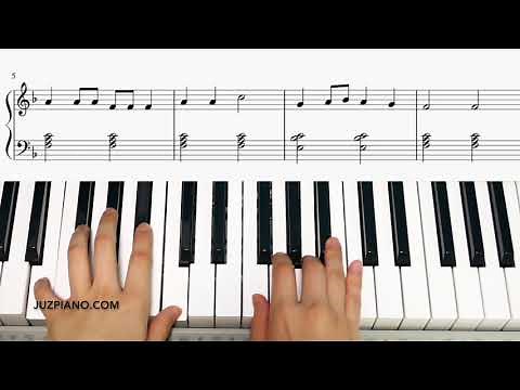 Skip To My Lou - Piano Lesson Made Easy Level 3 (With Score)
