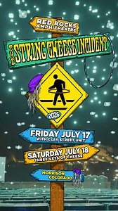 20K views · 200 reactions | Use code 퐂퐇퐄퐄퐒퐄퐑퐎퐂퐊퐒 now to unlock our Red Rocks presale: stringcheeseincident.com • Friday 7.17 - w/ Clay Street Unit • Saturday 7.18 - three-set Incident VIP & Travel Packages are also on sale: thestringcheeseincidentrrx.100xhospitality.com | The String Cheese Incident | Facebook