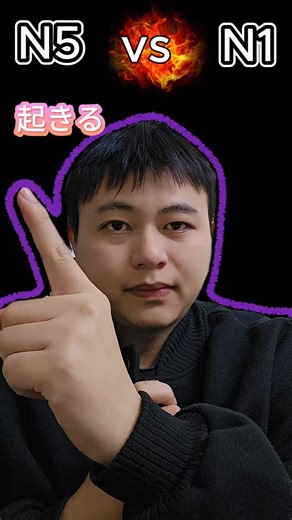 N5 vs N1 what is the difference? #japanese #n5 #n1