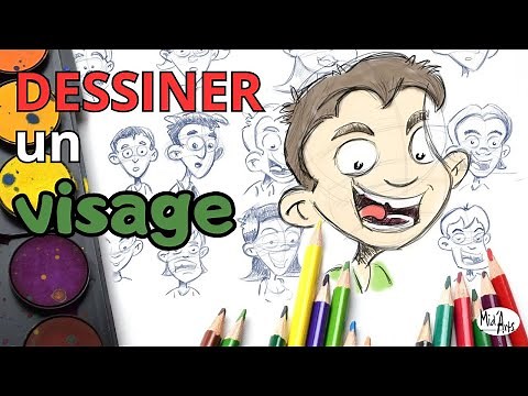 Beginner Tutorial - How to Draw a Face Easily? Tips for Drawing a Portrait