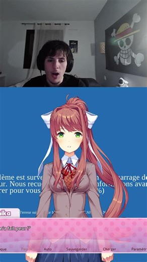 Monika a fait crash mon pc !!! | #kafeii_0 sur #Twitch