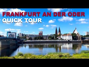 TRAVEL VLOG: FRANKFURT AN DER ODER QUICK TOUR | EUROPE VIADRINA UNIVERSITY | Słubice POLAND BORDER