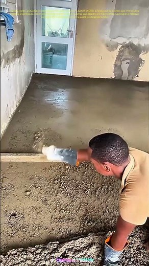 Le béton en mouvement : Comment la technique de lissage crée des surfaces parfaites ?