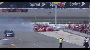 Jeb Burton crashes during practice - NASCAR Cup Videos