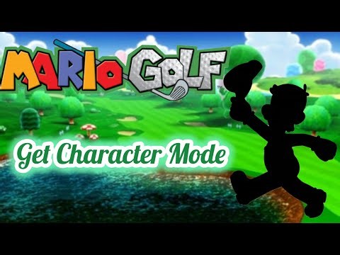 Mario Golf (N64, 1999) Get Character mode