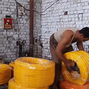 12K views · 76 reactions | PVC Pipe Manufacturing Industry | Garden Pipe Making Process | PVC Garden Pipe Making Machine | Inside Industries | Facebook