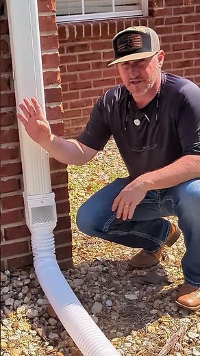 ‪@vevor.official‬ Gutter Downspout Extension can help stop further foundation water damage