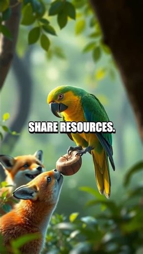 The Orchard Alliance of Fox and Parrot