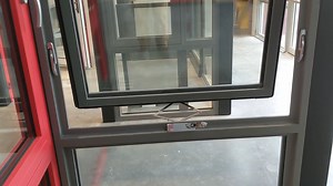 Window Hardware Demo - Awning (with hold-open button)