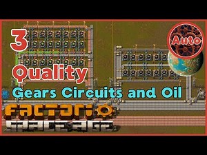 Gears, Green Circuits & Oil Setup | Factorio Quality Playthrough | Ep. 3