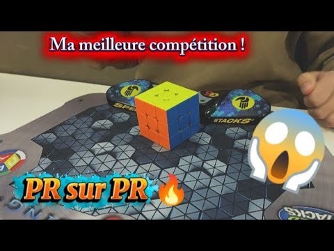 Ma meilleure compétition de speedcubing 🧩🔥