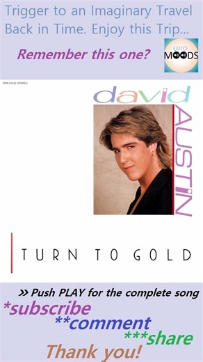 🎶 David Austin ➡ Turn to Gold 🎼 #music #song #80s #pop