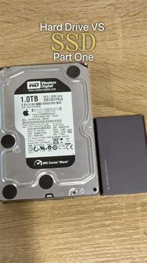 Hard Drive vs SSD PT.1 #pcs #tech #viral