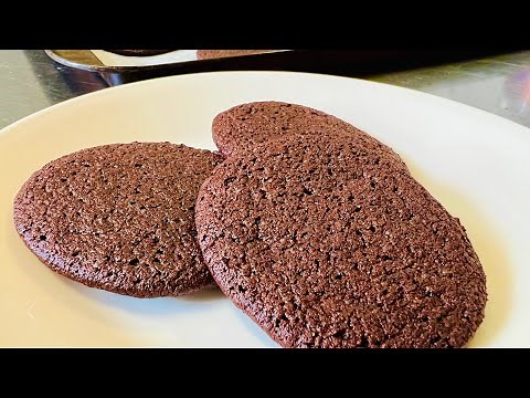 Intensely Chocolaty CHOCOLATE WAFER COOKIE Recipe from Chef Victoria Love
