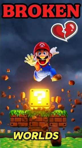 The Dark Truth About Mario Breaking Bricks With His Head 😢 | Sad Mario Theory
