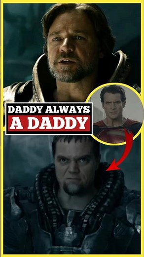 Superman ke Baap ki Power! 🔥 Zor-El vs General Zod Fight #Shorts #Krypton #HenryCavill #DCEU