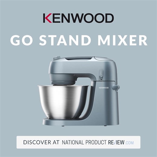 Don't let its size fool you! This compact kitchen hero is small but mighty and built to last. 💪 From airy meringue to perfect cookie dough, this Kenwood mixer whips, mixes and beats with effortless precision. Level up your home baking this holiday season! Tap the link and get mixing https://npr.reviews/49cTlgf ✔️ #NationalProductReview #Kenwood #KenwoodMixer #GoStandMixer #BakingGoals #KitchenGadgets #HolidayEntertaining | National Product Review