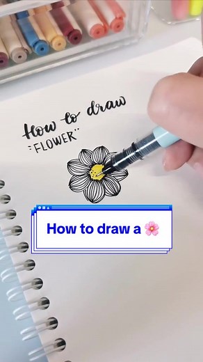 Creative Flower Doodle Ideas and Drawing Tutorial